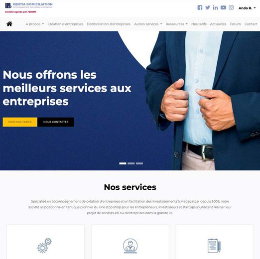 Odoo - Echantillon n°1 pour trois colonnes 