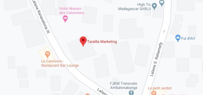 Google map Taralila Marketing